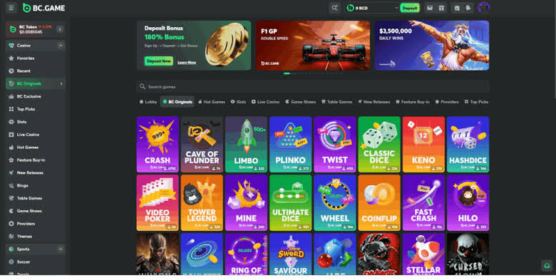 Explore the Exciting World of BC.Game Casino and Sportsbook 892717708